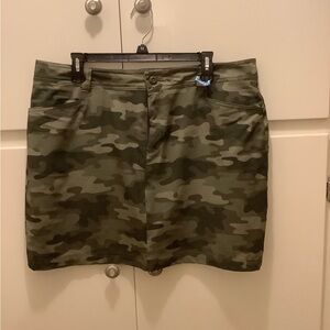 Camouflage Mini Skort